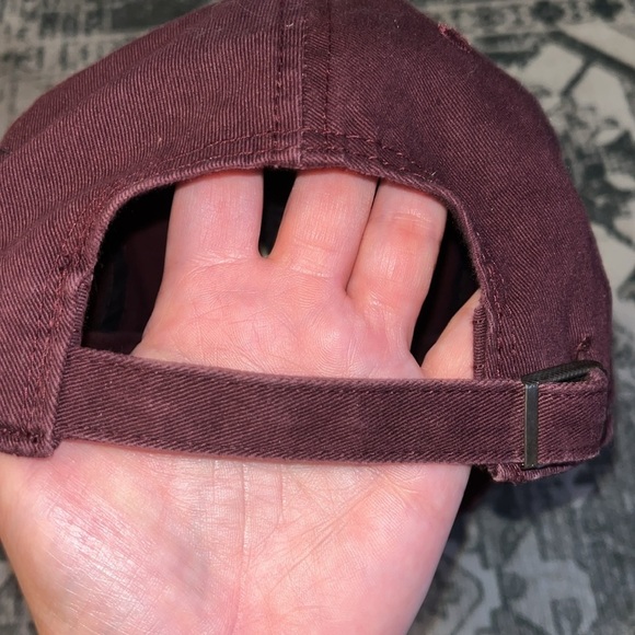 47 Brand Mississippi State Burgundy Cap with Logo one size - Picture 4 of 7